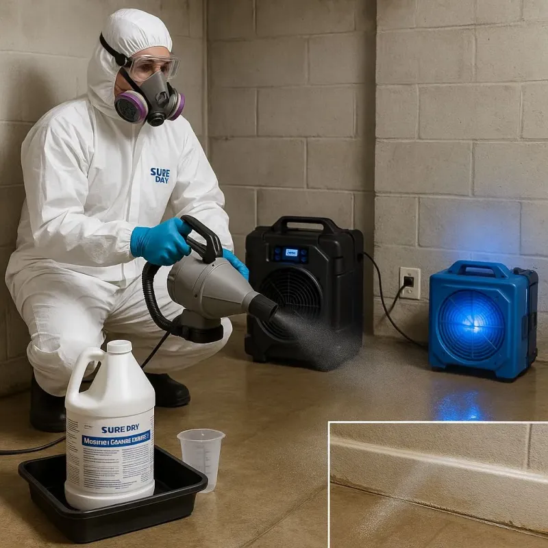 Sanitization and Odor Removal process in Littlerock, CA