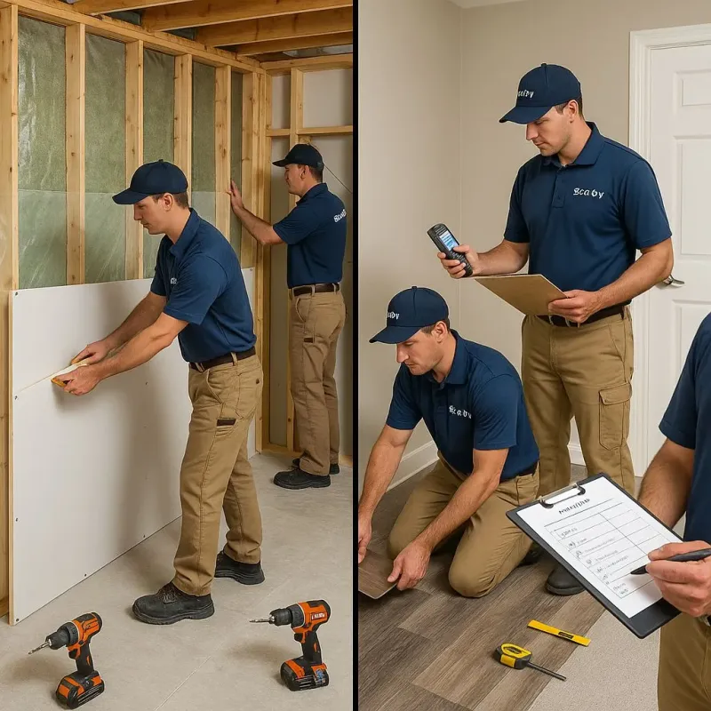 Repairs and Reconstruction process in Littlerock, CA