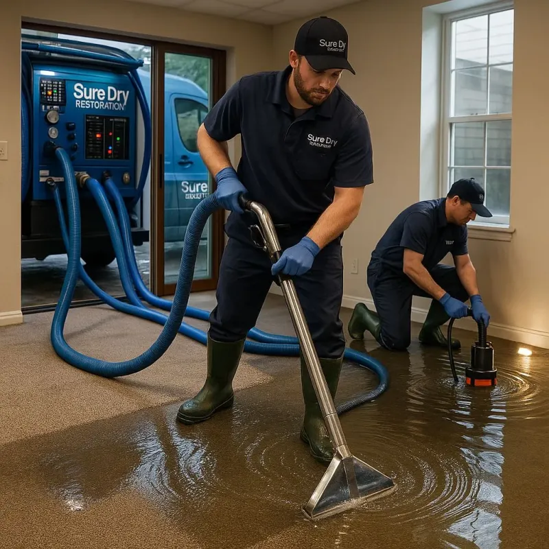 Water Extraction and Removal process in Littlerock, CA
